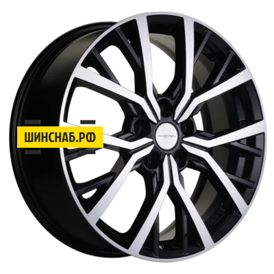 Khomen Wheels 7x18/5x114,3 ET35 D60,1 KHW1806 (Changan/Geely/Lexus/Suzuki/Toyota) Black-FP