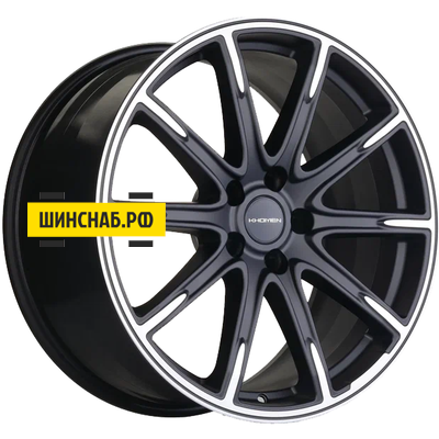 Khomen Wheels 8,5x19/5x112 ET46 D66,6 KHW1903 (Mercedes) Black-FP matt
