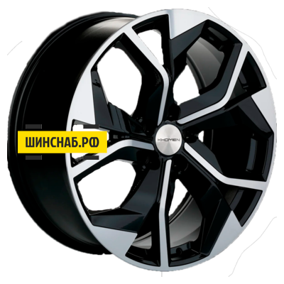 Khomen Wheels 8,5x20/5x114,3 ET35 D60,1 KHW2006 (RX) Black-FP