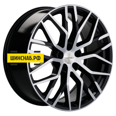 Khomen Wheels 8,5x20/5x112 ET33 D66,5 KHW2005 (Audi/VW) Black-FP