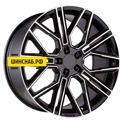 Khomen Wheels 9,5x21/5x112 ET37 D66,6 KHW2101 (Front) Black-FP