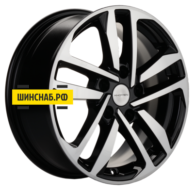 Khomen Wheels 6,5x16/5x114,3 ET45 D60,1 KHW1612 (Toyota/Suzuki) Black-FP