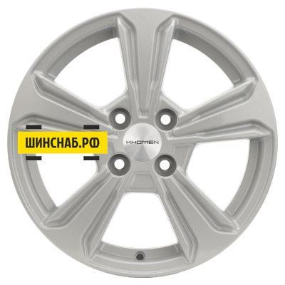 Khomen Wheels 6x15/4x100 ET46 D54,1 KHW1502 (Rio/Solaris) F-Silver