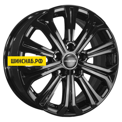 Khomen Wheels 6,5x16/5x112 ET50 D57,1 KHW1610 (Octavia) Black