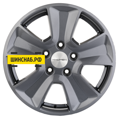Khomen Wheels 6,5x16/5x114,3 ET50 D66,1 KHW1601 (Renault/Nissan) Gray