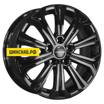Khomen Wheels 6,5x16/5x108 ET50 D63,3 KHW1610 (Focus) Black