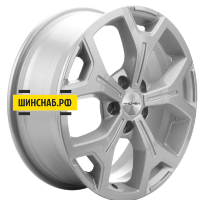 Khomen Wheels 7x17/5x108 ET33 D60,1 KHW1710 (Chery Tiggo/Tiggo 7 Pro) F-Silver
