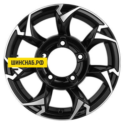Khomen Wheels 5,5x15/5x139,7 ET5 D98,5 KHW1505 (Lada NIVA 4x4) Black-FP