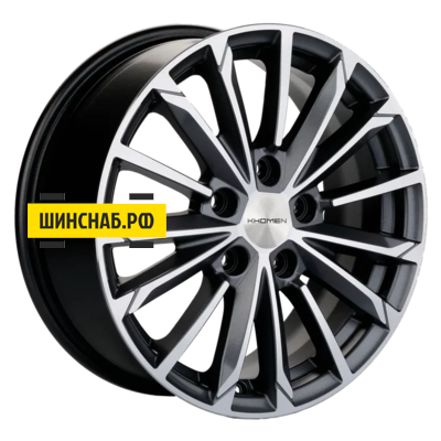 Khomen Wheels 6,5x16/5x114,3 ET45 D67,1 KHW1611 (Huyndai/Mazda) Gray-FP