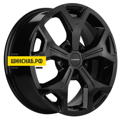 Khomen Wheels 7x17/5x108 ET33 D60,1 KHW1710 (Chery Tiggo/Tiggo 7 Pro) Black