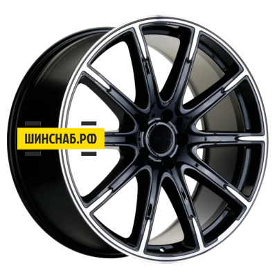 Khomen Wheels 8,5x19/5x112 ET38 D66,6 KHW1903 (Mercedes) Black-FP (под ORG)