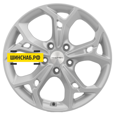 Khomen Wheels 7x17/5x114,3 ET50 D67,1 KHW1702 (CX-5/Seltos/Optima) F-Silver