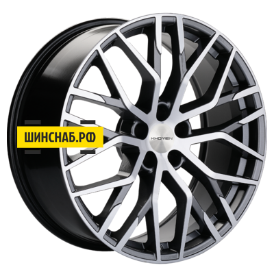 Khomen Wheels 8,5x20/5x112 ET33 D66,5 KHW2005 (Audi/VW) Gray-FP
