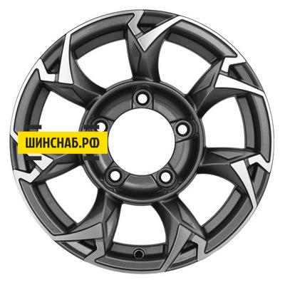 Khomen Wheels 5,5x15/5x139,7 ET5 D108,1 KHW1505 (Jimny) Gray-FP
