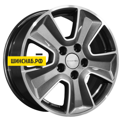 Khomen Wheels 6,5x16/5x114,3 ET46 D67,1 KHW1601 (Mitsubishi) Gray-FP