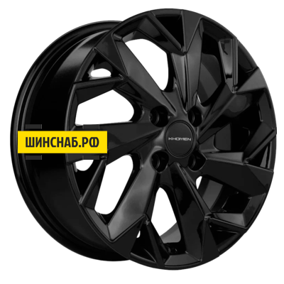 Khomen Wheels 6x15/4x100 ET40 D60,1 KHW1508 (XRay) Black