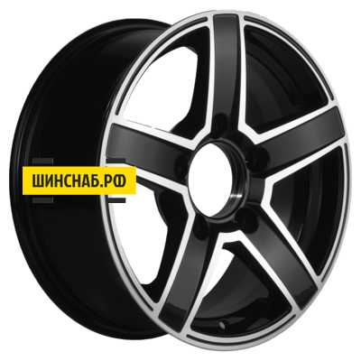 Khomen Wheels 6,5x16/5x139,7 ET35 D98,5 KHW1614 (Niva 4x4 Bronto) Black-FP