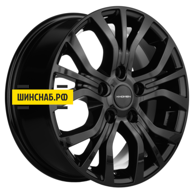 Khomen Wheels 6,5x16/5x110 ET43 D65,1 KHW1608 (Opel Zafira) Black