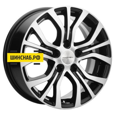 Khomen Wheels 6,5x16/5x110 ET46 D63,3 KHW1608 (Changan CS35) Black-FP