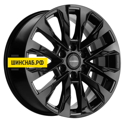 Khomen Wheels 8x20/6x139,7 ET30 D106,1 KHW2010 (Hilux) Black