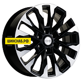 Khomen Wheels 8x20/6x139,7 ET45 D95,10 KHW2010 (LC 300 Tuning) Black