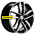 Khomen Wheels 6,5x16/5x114,3 ET45 D67,1 KHW1612 (Huyndai/Mazda) Black-FP