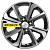 Khomen Wheels 6x15/4x100 ET48 D54,1 KHW1501 (Rio/Solaris) Black-FP