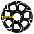 Khomen Wheels 5,5x15/5x139,7 ET-20 D108,1 KHW1505 (Jimny) Black-FP