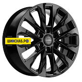 Khomen Wheels 8x20/6x139,7 ET30 D106,1 KHW2010 (Hilux) Black-FP
